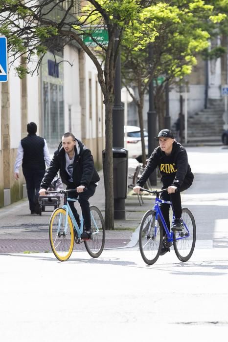 Peatonalización en el centro de Avilés