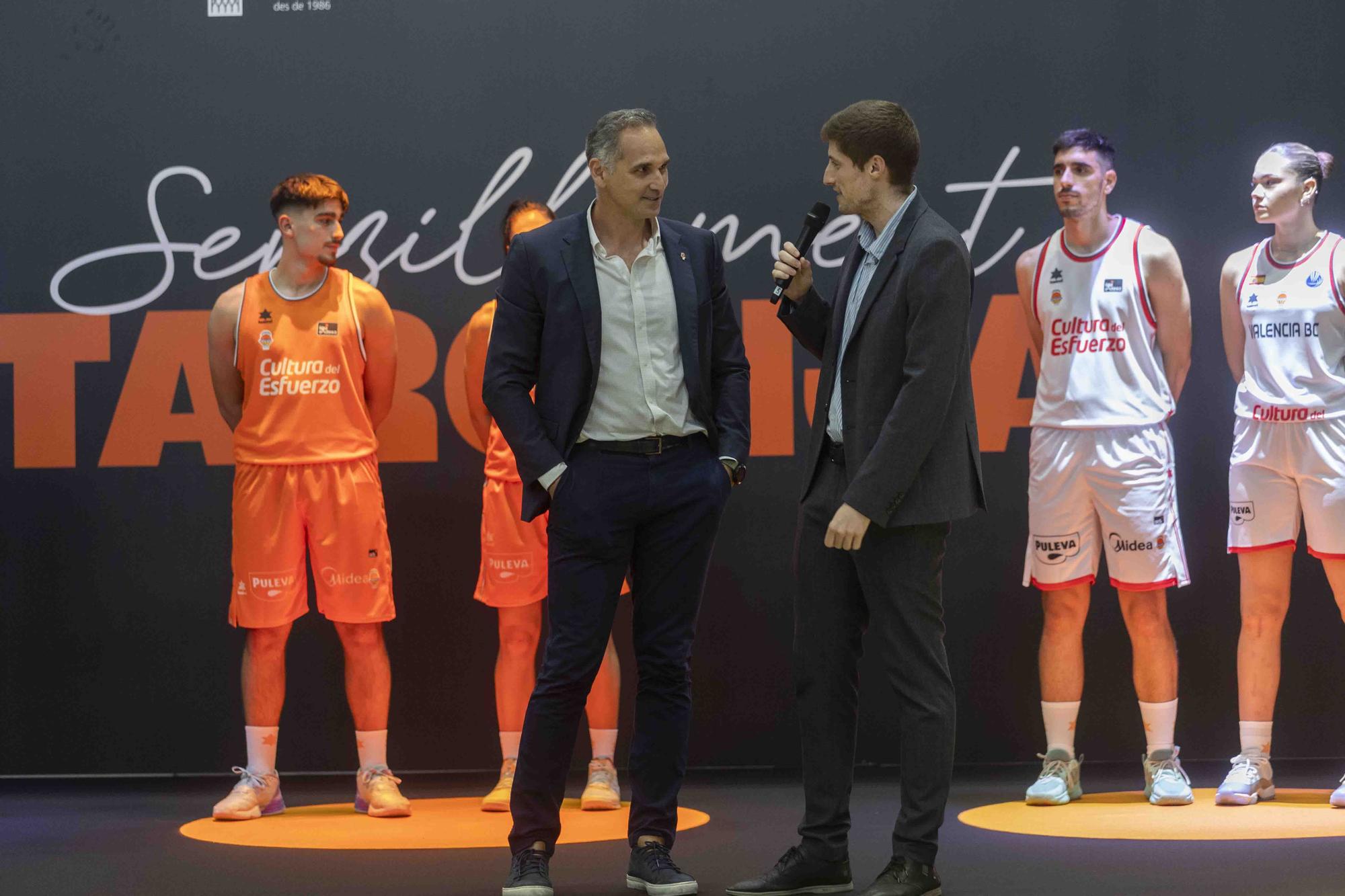 Presentación de los equipajes del Valencia Basket