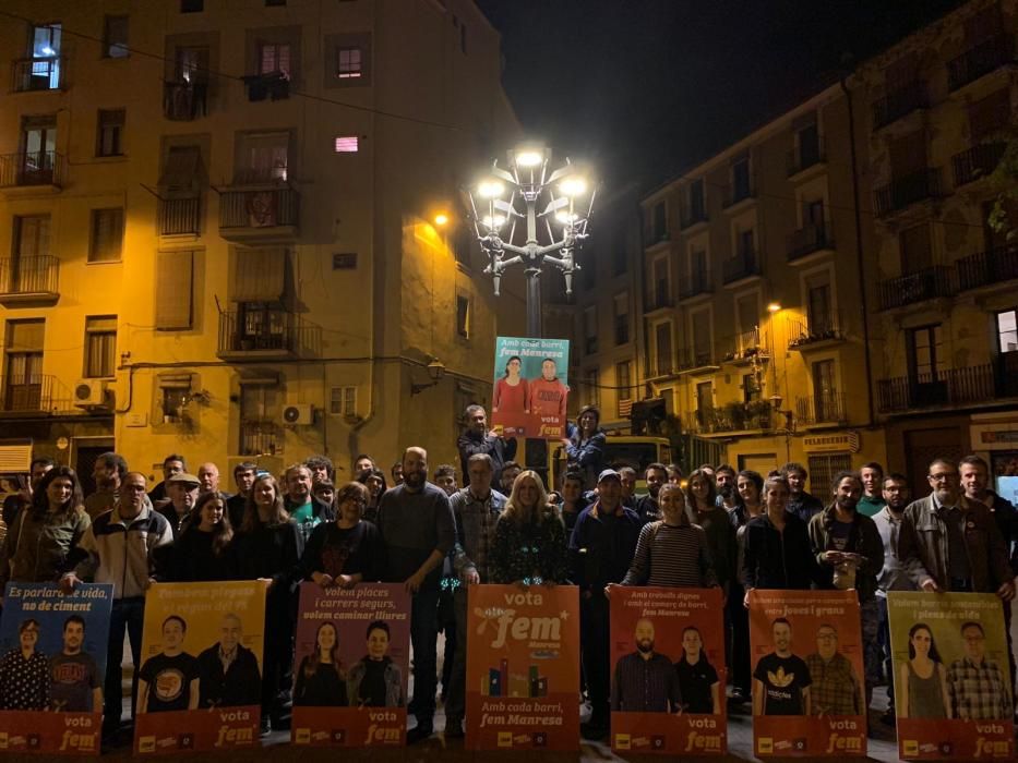 Arrenca la campanya electoral del 26-M a Manresa