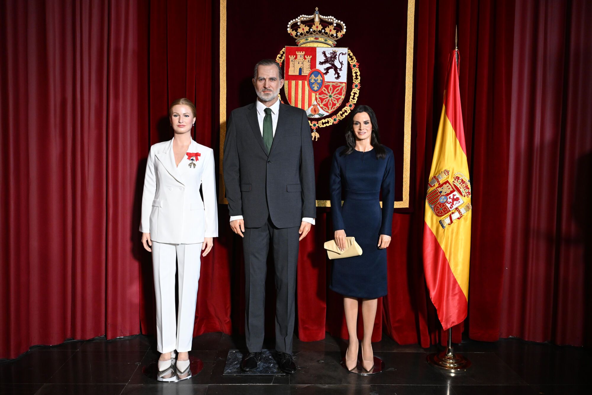 Así es la nueva figura de la Princesa Leonor en el Museo de Cera de Madrid.