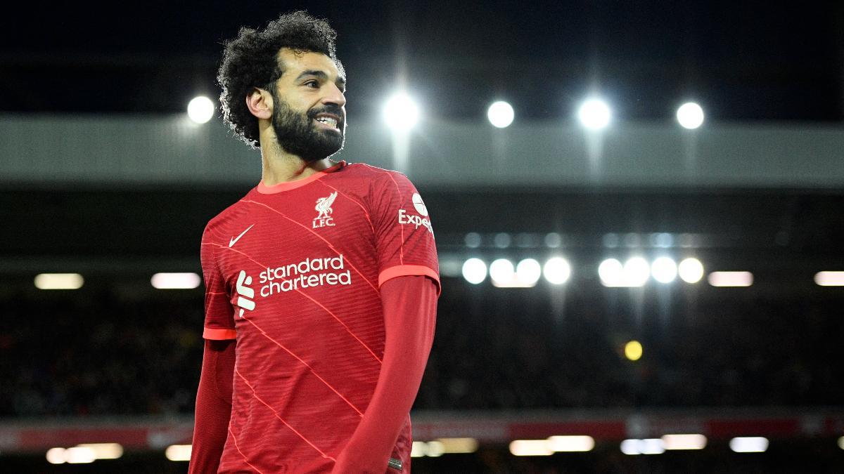 Mohamed Salah, durante el partido de la Premier League frente al Southampton