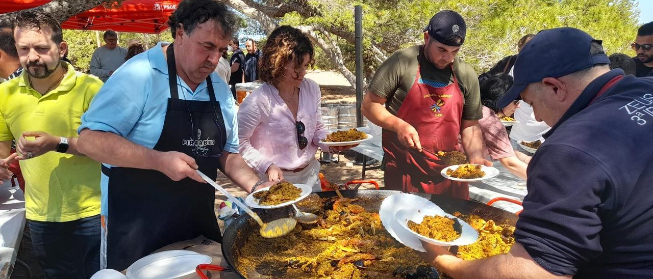 Paella popular del PSOE de Formentera