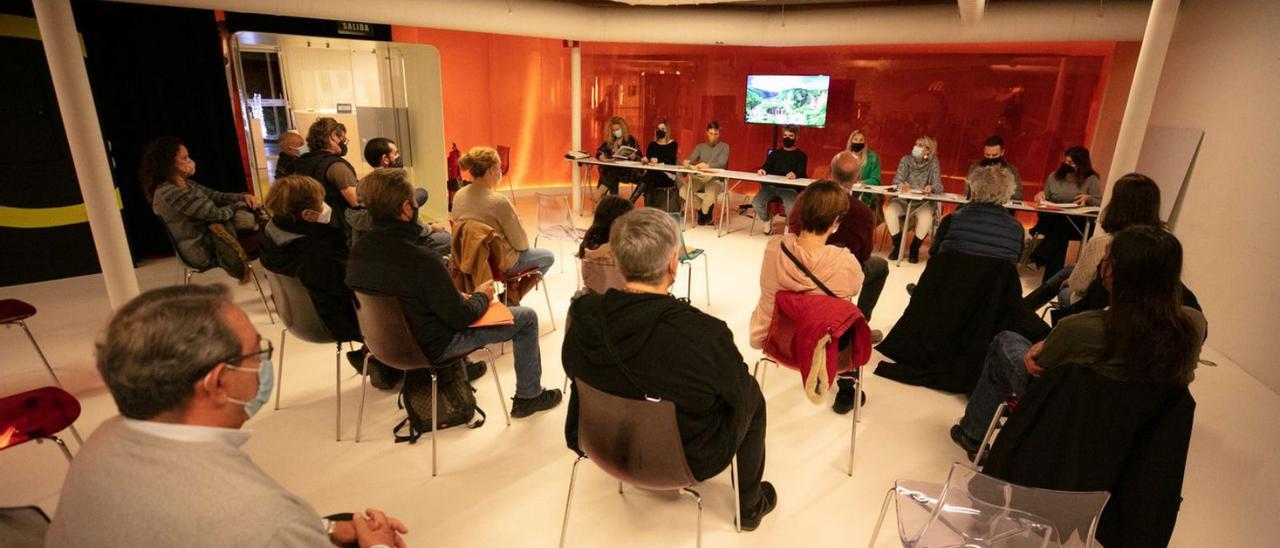 La reunión se celebró en el Centro Cultural de Jesús.