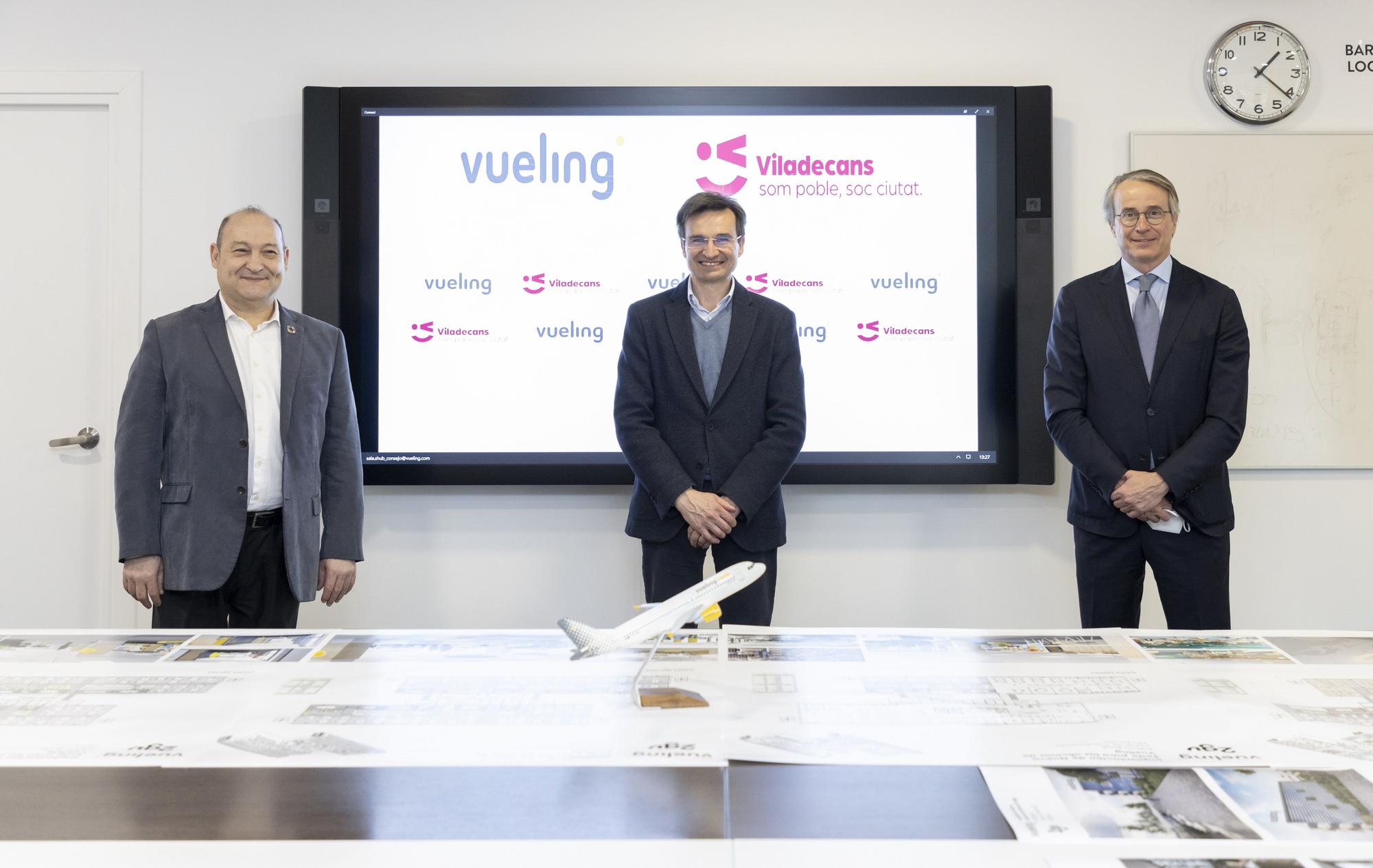 Presentación de la nueva sede de Vueling en Viladecans.
