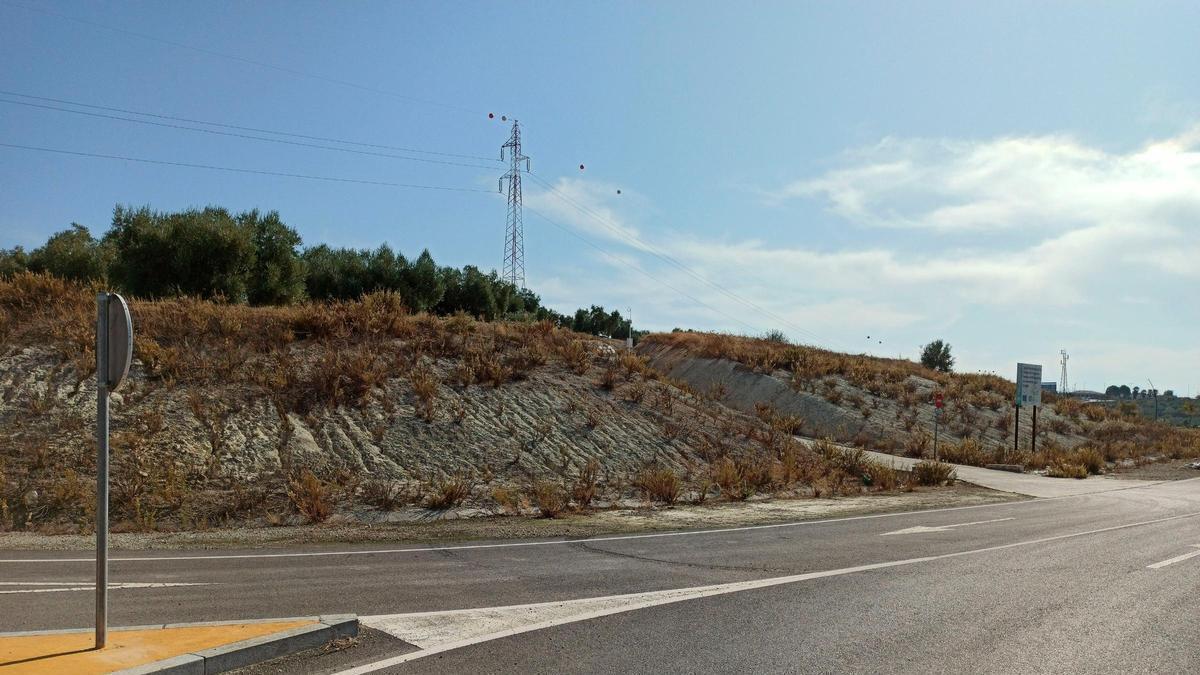Parcela destinada en Lucena al futuro Centro de Alta Resolución de Procesos de Lucena.