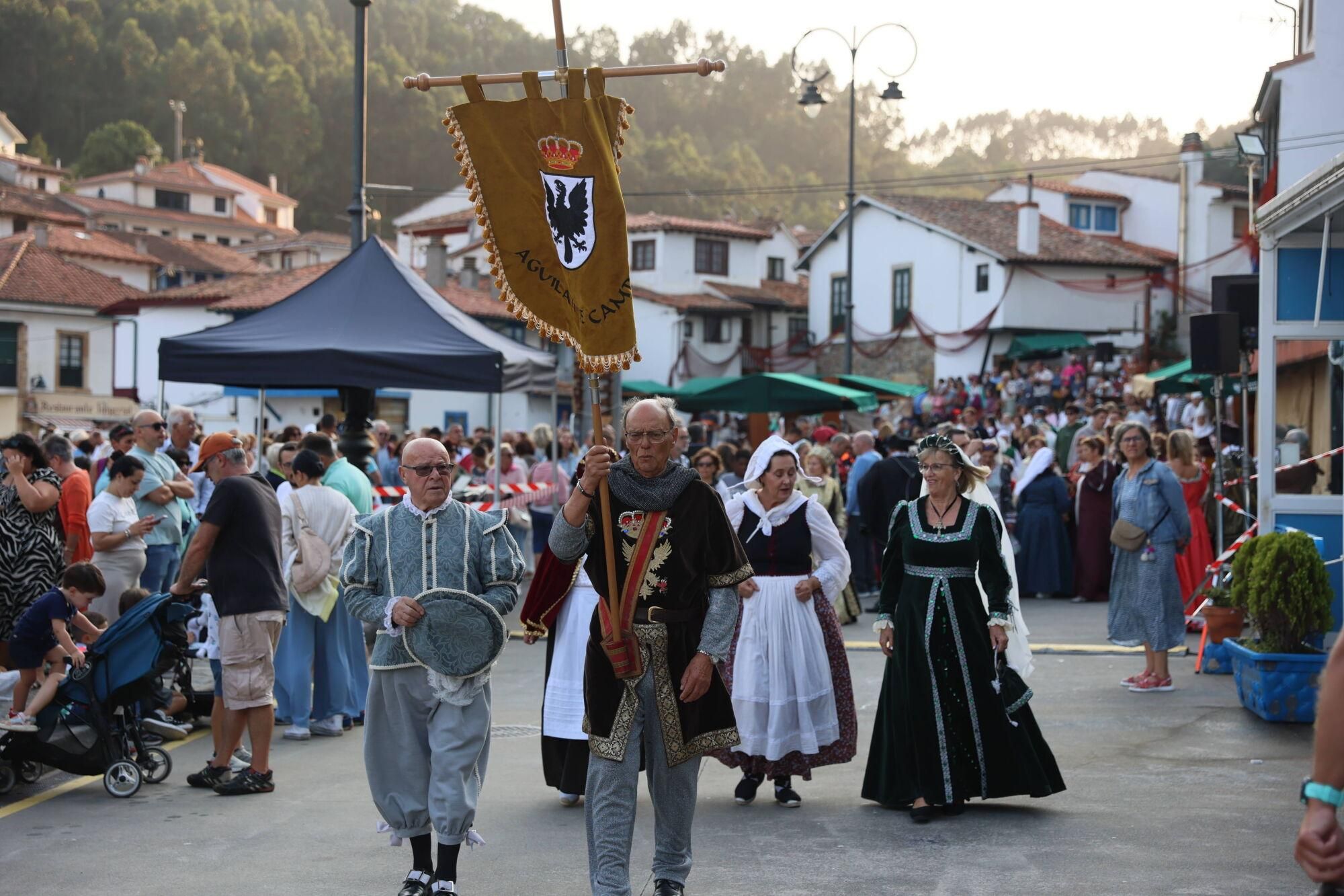 Carlos V siempre desembarca en Tazones