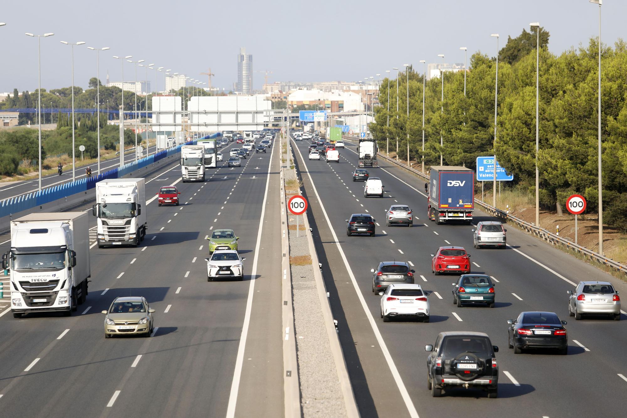 Retenciones en las carreteras valencianas en la Operación Salida de agosto