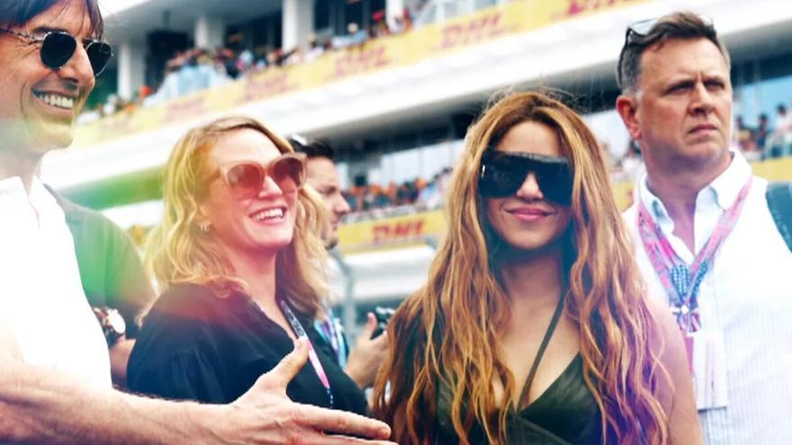 Citas con Tom Cruise y Lewis Hamilton, así es la vida de Shakira en Miami