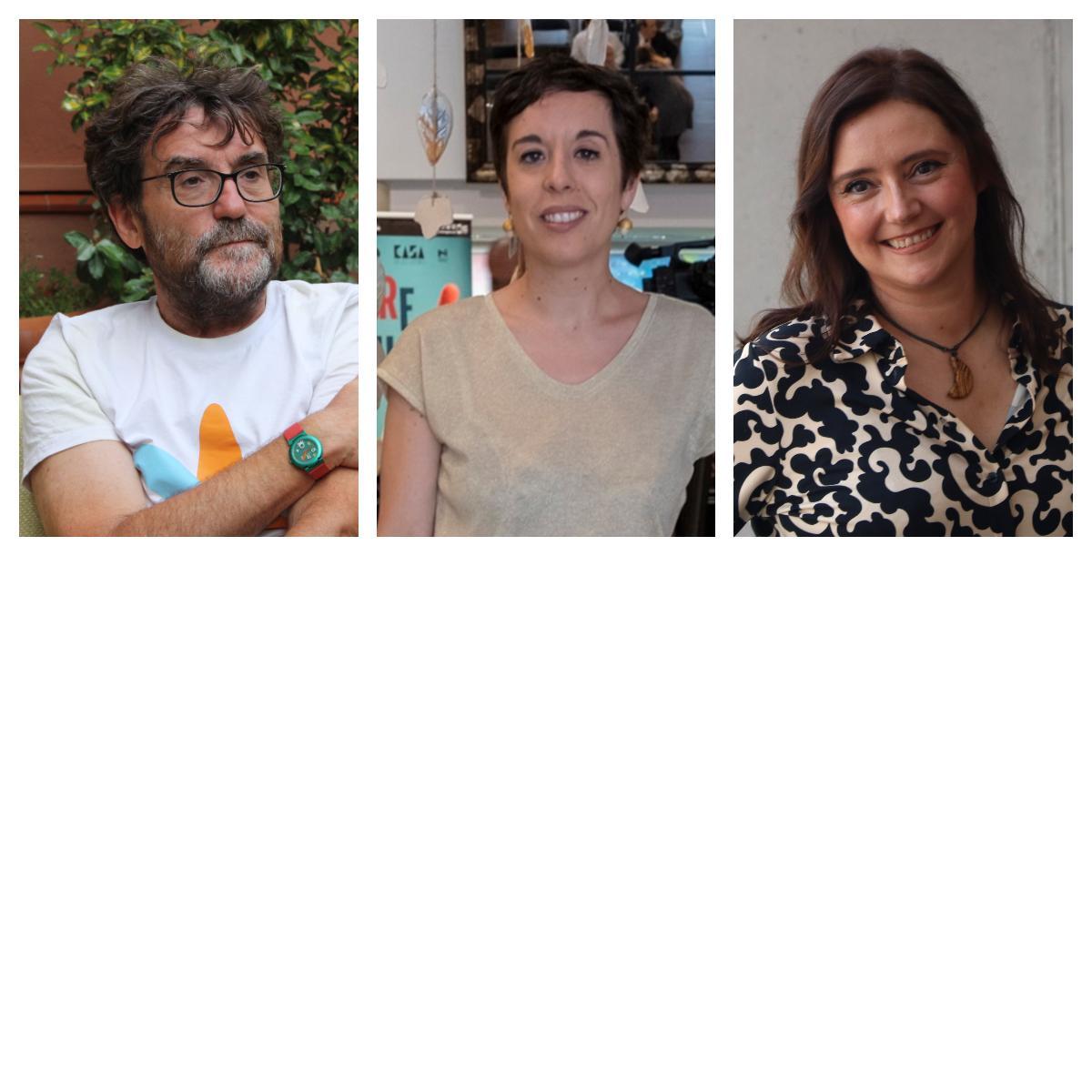 Julià Guillamon, Marta Soldado i Eva Comas-Arnal, els tres finalistes del Premi Amat-Piniella de literatura