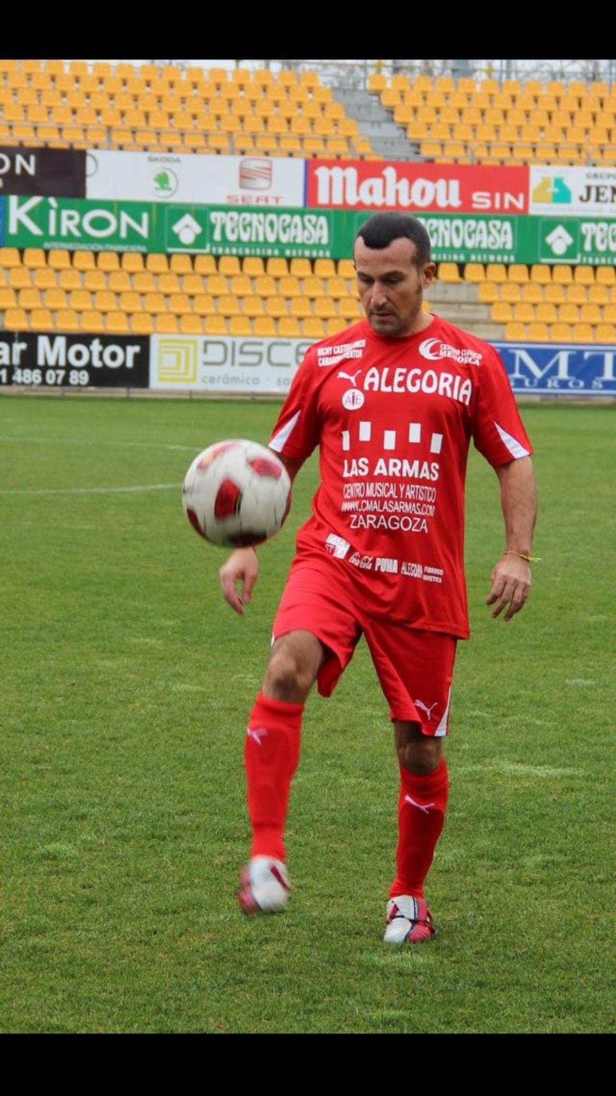 Richy Castellanos iba para futbolista.