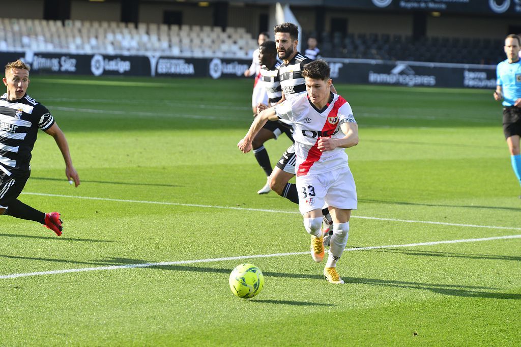 El Cartagena planta cara al Rayo Vallecano