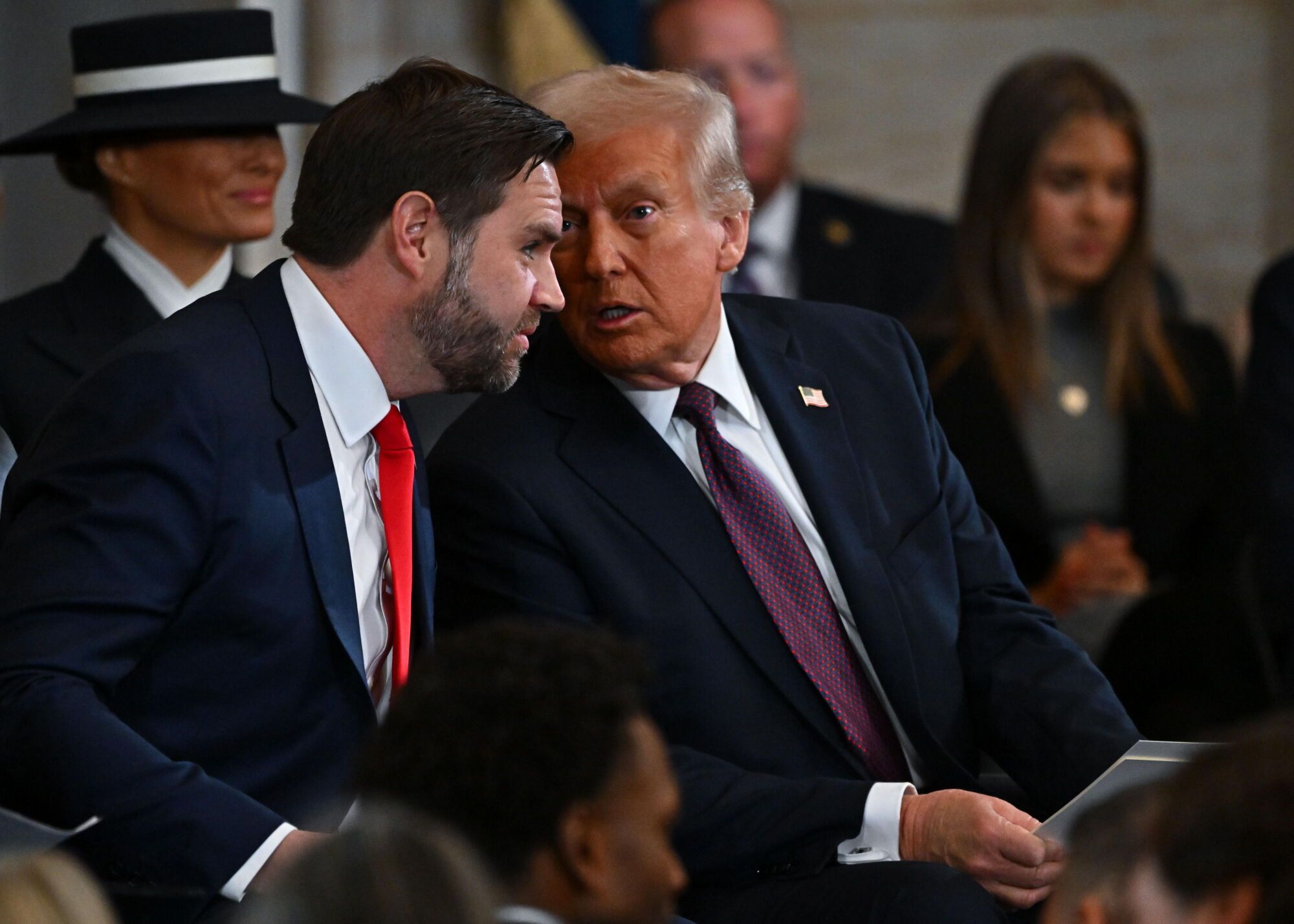 La investidura de Donald Trump, en fotos