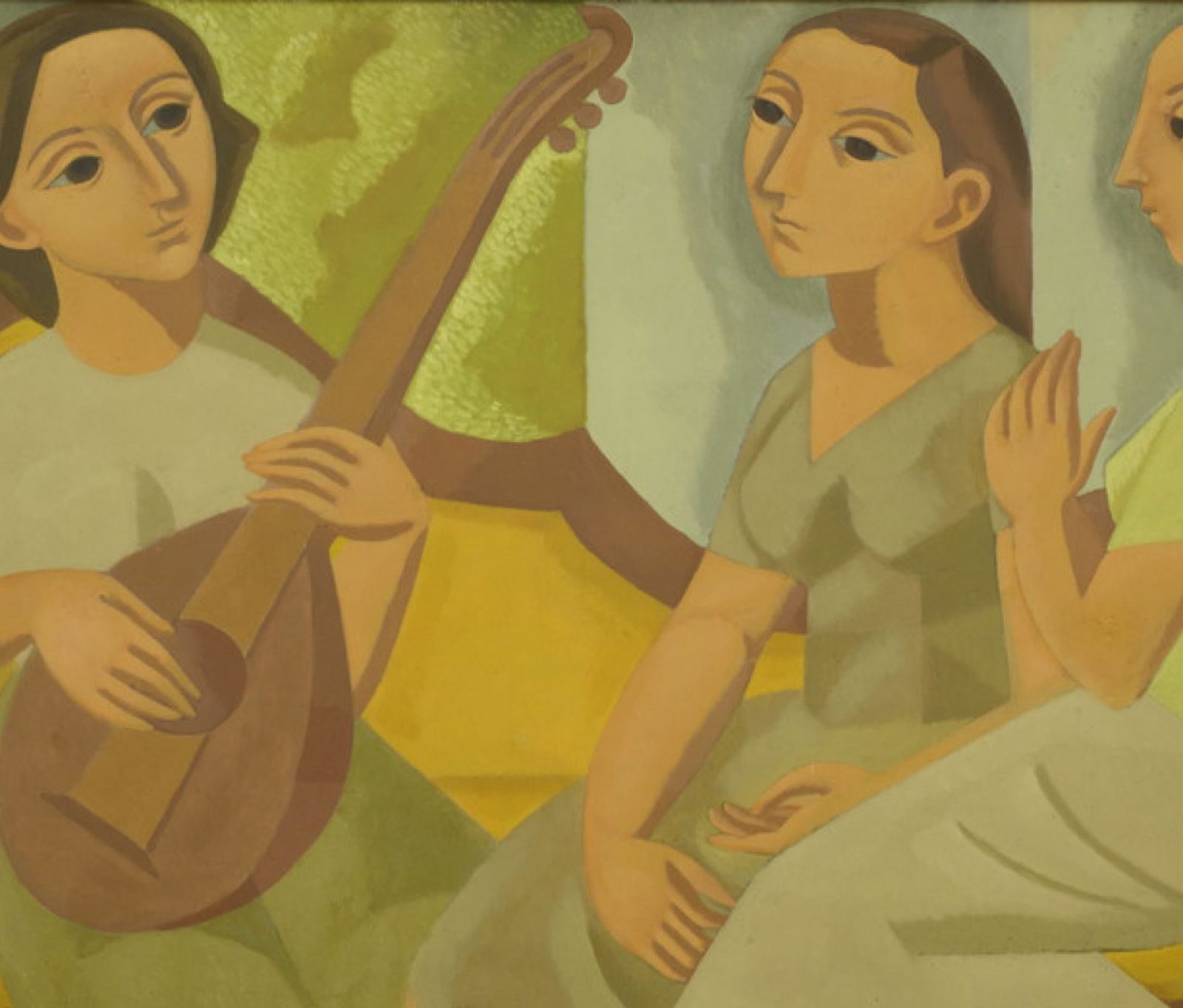 El diván amarillo, de Norah Borges (1901-1998). 