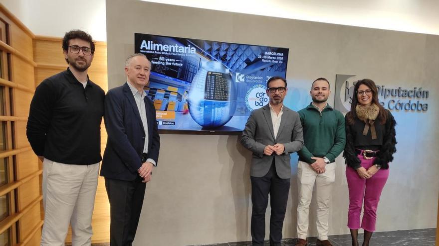 La Diputación de Córdoba acude a Alimentaria 2026 para difundir los productos de 21 empresas