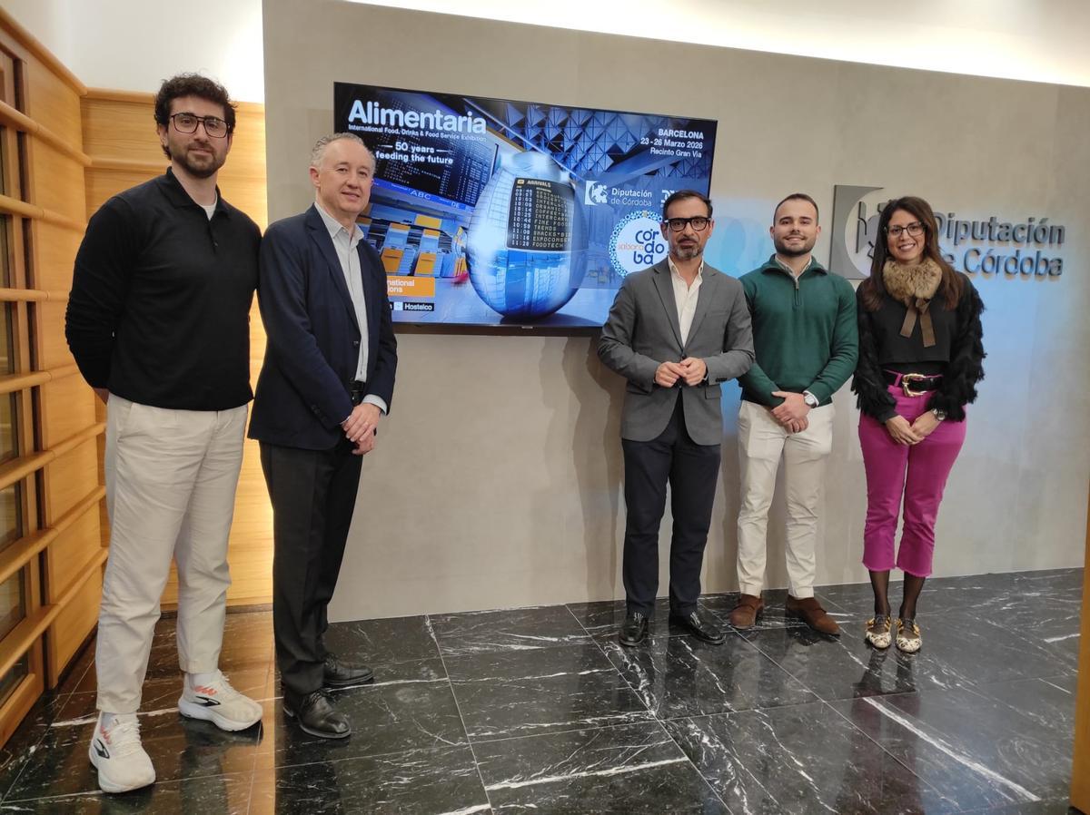Presentación de la participación cordobesa en la feria Alimentaria.