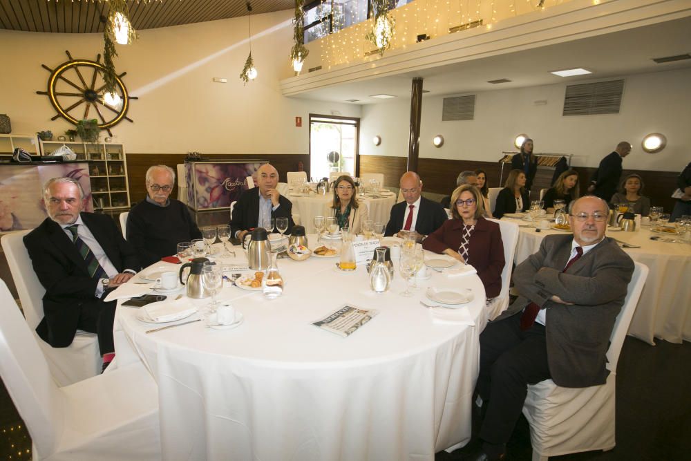 Desayuno con Duran i Lleida en el Maestral