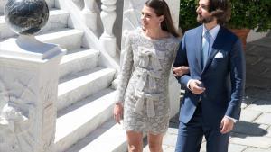 Carlota Casiraghi y Dimitri Rassam se han casado en el palacio Grimaldi.