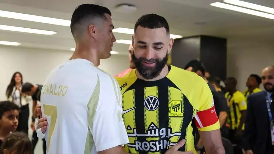 Benzema 'traiciona' a Cristiano Ronaldo y destroza la liga saudí fichando por el Al Hilal