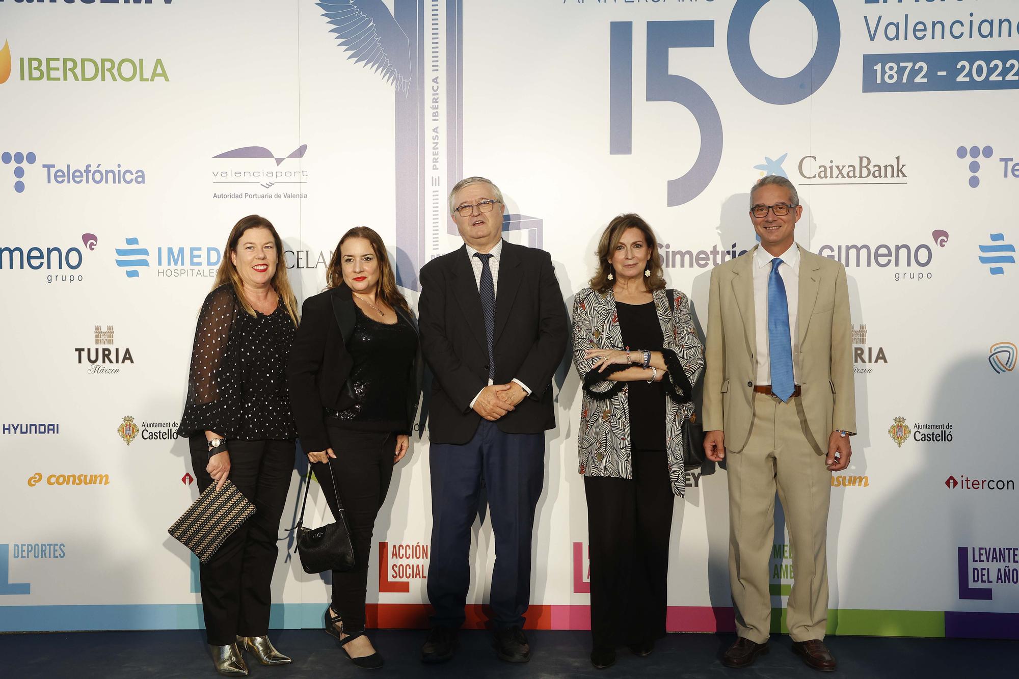 Todas las fotos de la gala de entrega de los premios Levante-EMV - 150 Aniversario