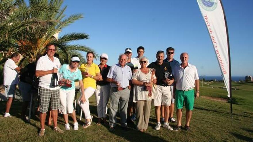 125 golfistas en el Torneo de La Carpa en Benidorm