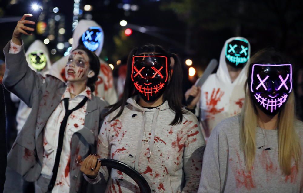 Desfile de Halloween de Greenwich Village en ...