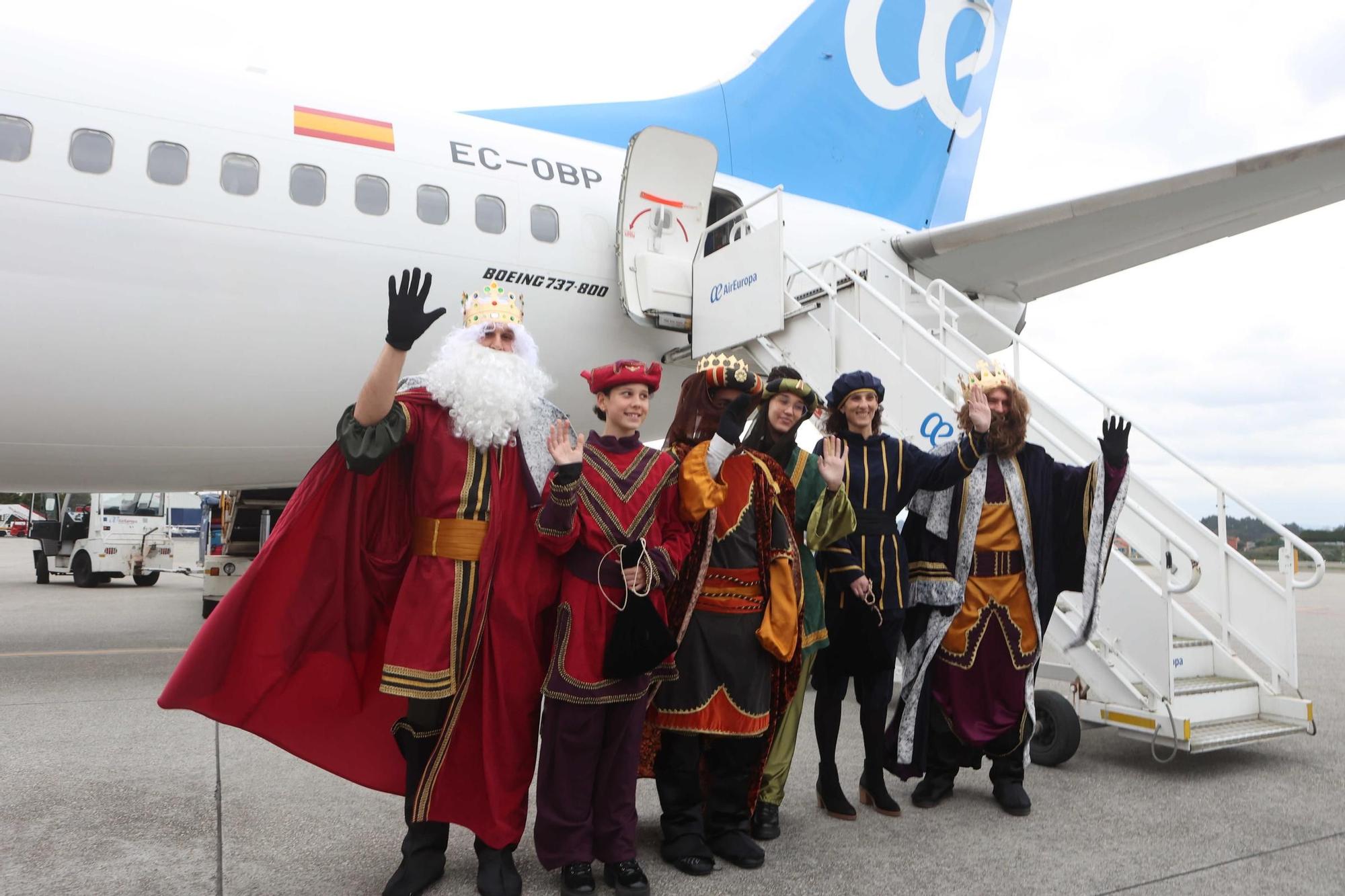 Los Reyes Magos llegan a Alvedro