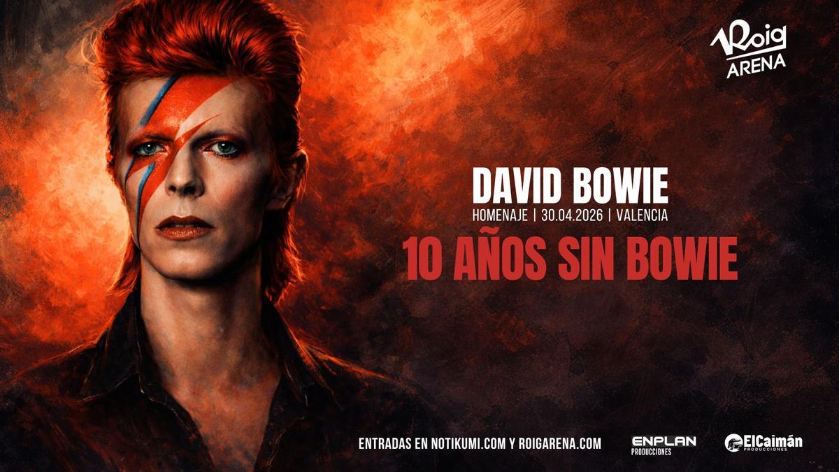Homenaje a Bowie con un concierto tributo en el Roig Arena.