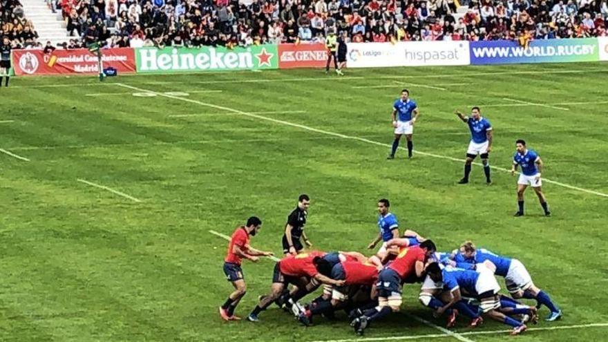 Claro triunfo de España de rugby ante Namibia (34-13)