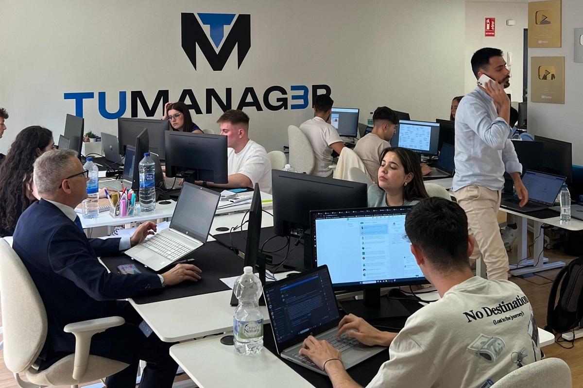 La sede de la agencia malagueña de marketing TuManag3r.