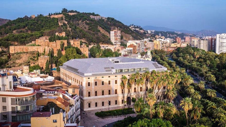 Palacio de la Aduana Museo de Málaga.