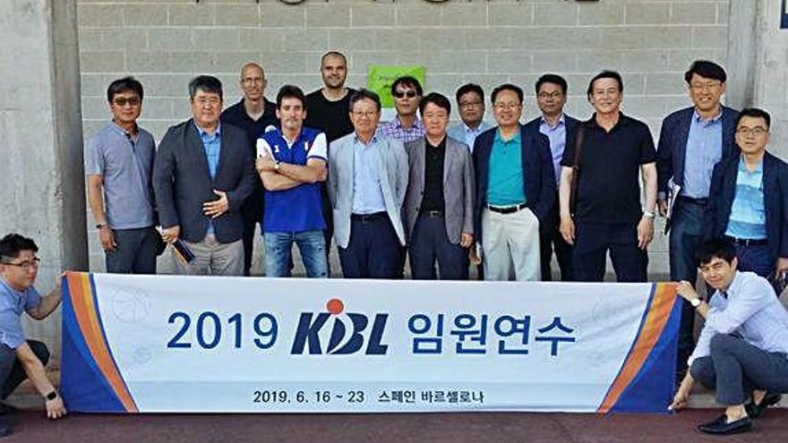 La lliga coreana de bàsquet visita l&#039;Adepaf de Figueres