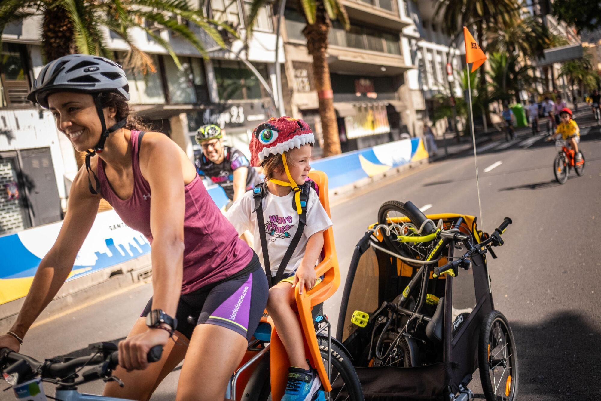 Fiesta de la bicicleta en Santa Cruz de Tenerife