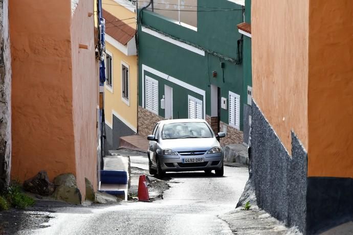 16/01/2019 JINAMAR. TELDE. Calle Granada en Jinamar en mal estado. Fotografa: YAIZA SOCORRO.