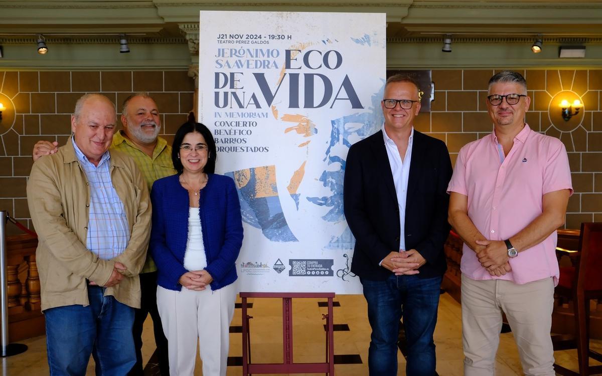 El Ayuntamiento y la Asociación Cultural Hesperia 162 organizan un concierto de Barrios Orquestados en memoria de Jerónimo Saavedra.