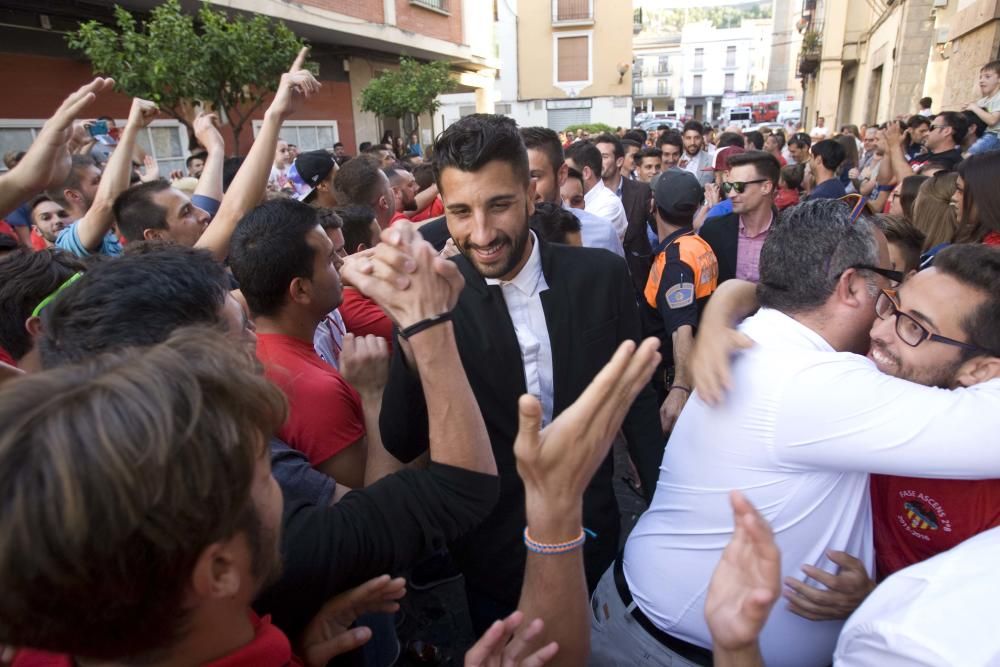 Saguntino. Celebración por el ascenso a 2ªB.