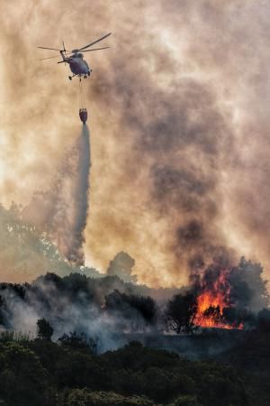 Incendio en La Laguna