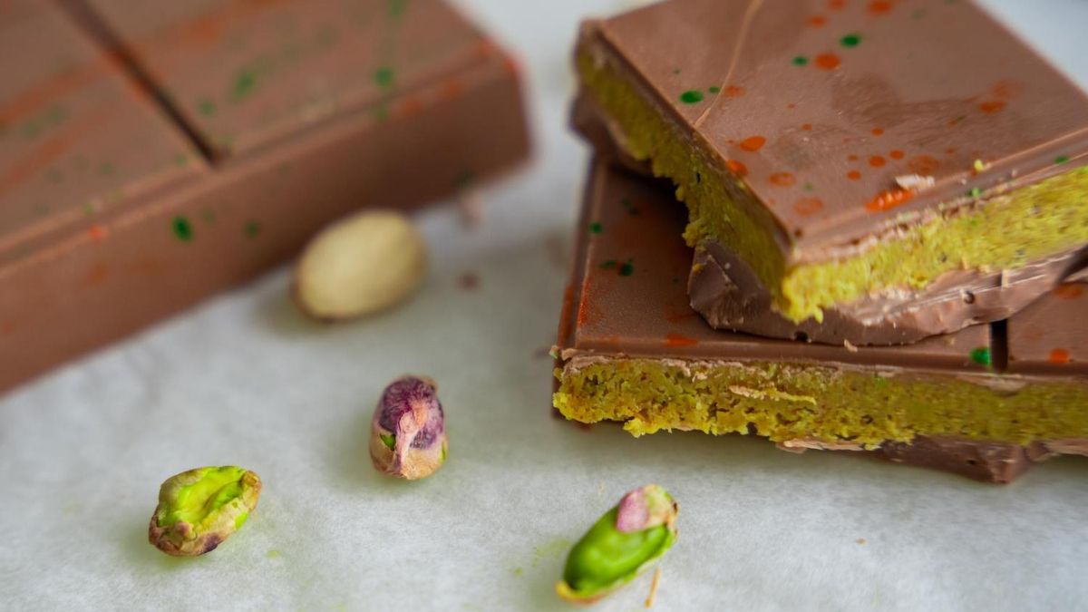 Así de fácil puedes hacer el viral chocolate estilo Dubái en casa