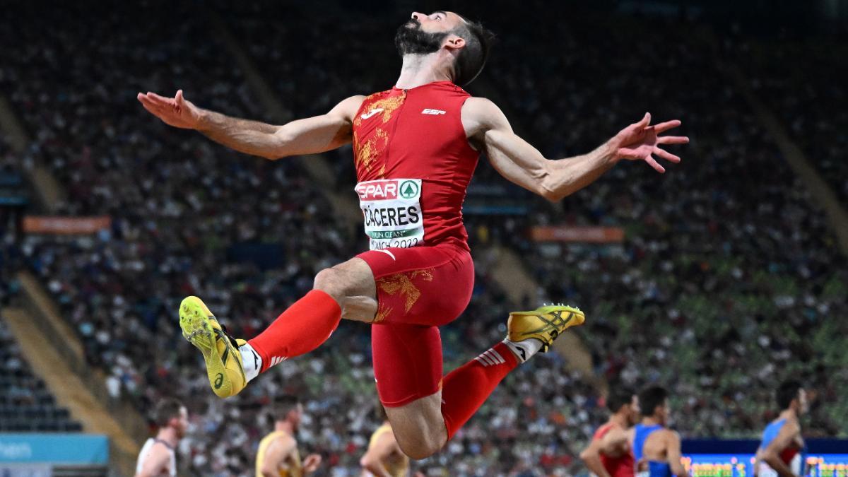 Eusebio Cáceres también fue cuarto (de rebote) en el Europeo de Múnich'22