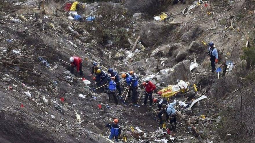 Encontrada la segunda caja negra del avión estrellado en los Alpes