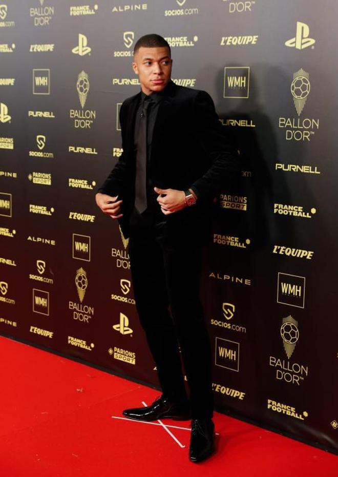 La alfombra roja del Balón de Oro: el fútbol se viste de gala