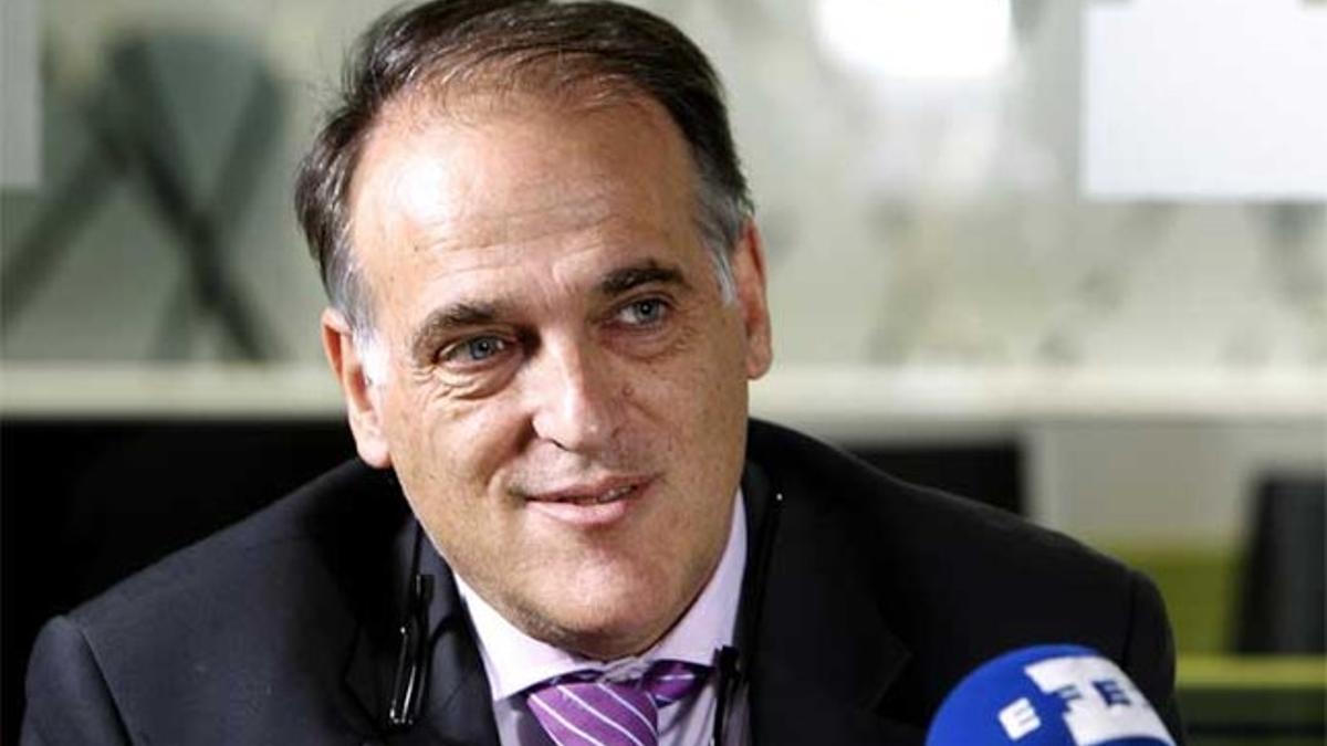 Javier Tebas, contrario a la decisión de la Comisión Antiviolencia