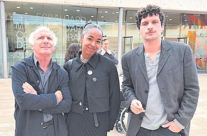 Ñaco Fabré, Bisola Park y Román Fabré.