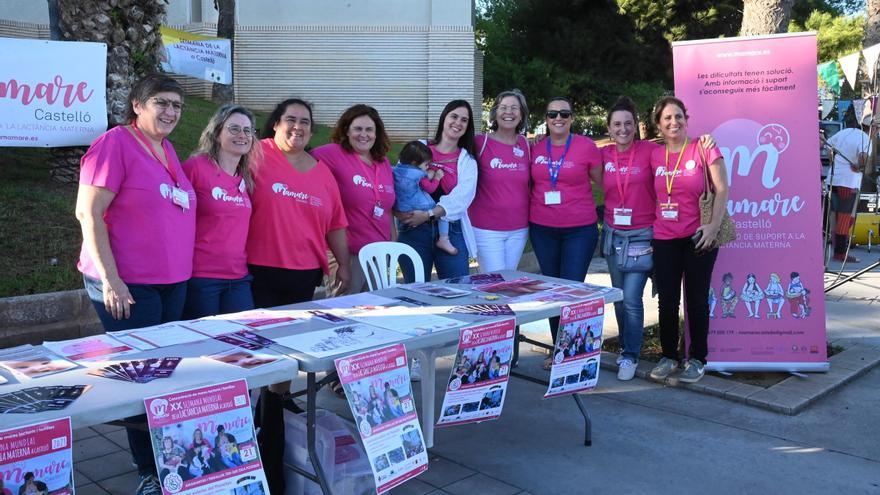 Fiesta por la lactancia materna en el Planetario de Castelló