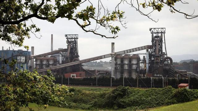 Los hornos altos de ArcelorMittal en Gijón. | Juan Plaza
