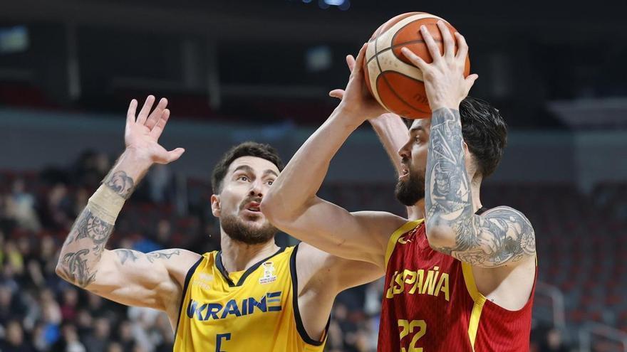 Claro triunfo de España ante Ucrania con 9 puntos de Santi Yusta