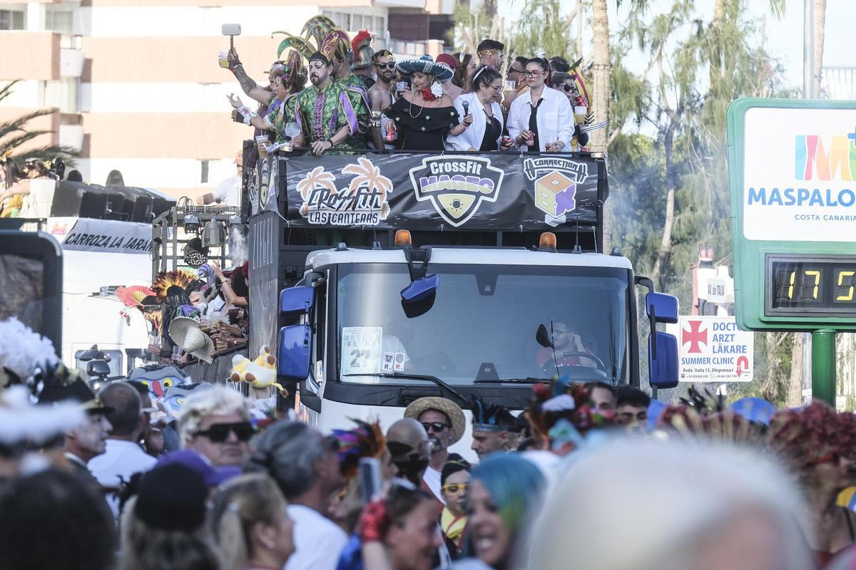 Cabalgata del Carnaval de Maspalomas.