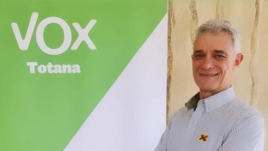Marcos Cano García, candidato a la alcaldía de Totana por Vox