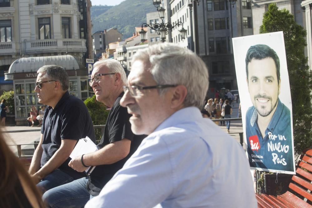 Mitin de Unidos Podemos con la intervención de Cayo Lara