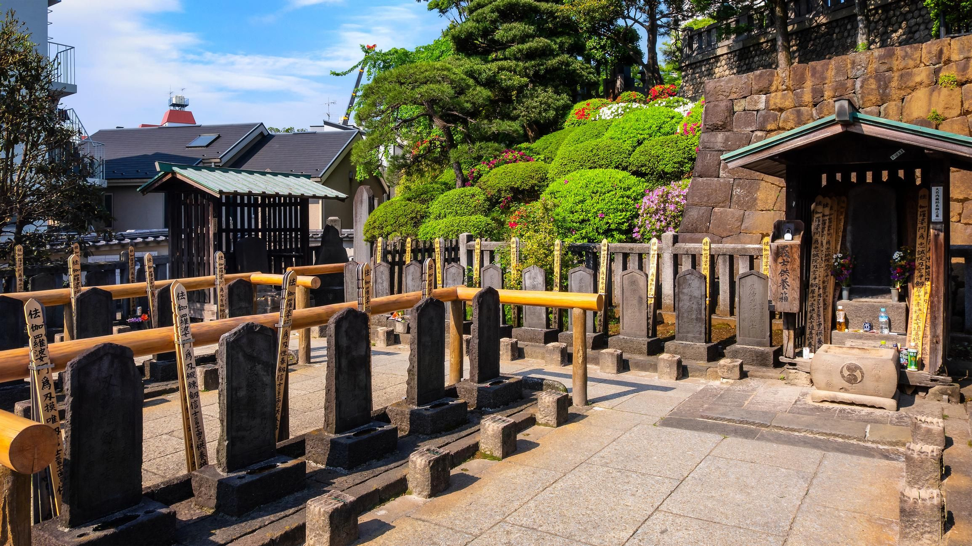 Templo Sengakuji en Tokio