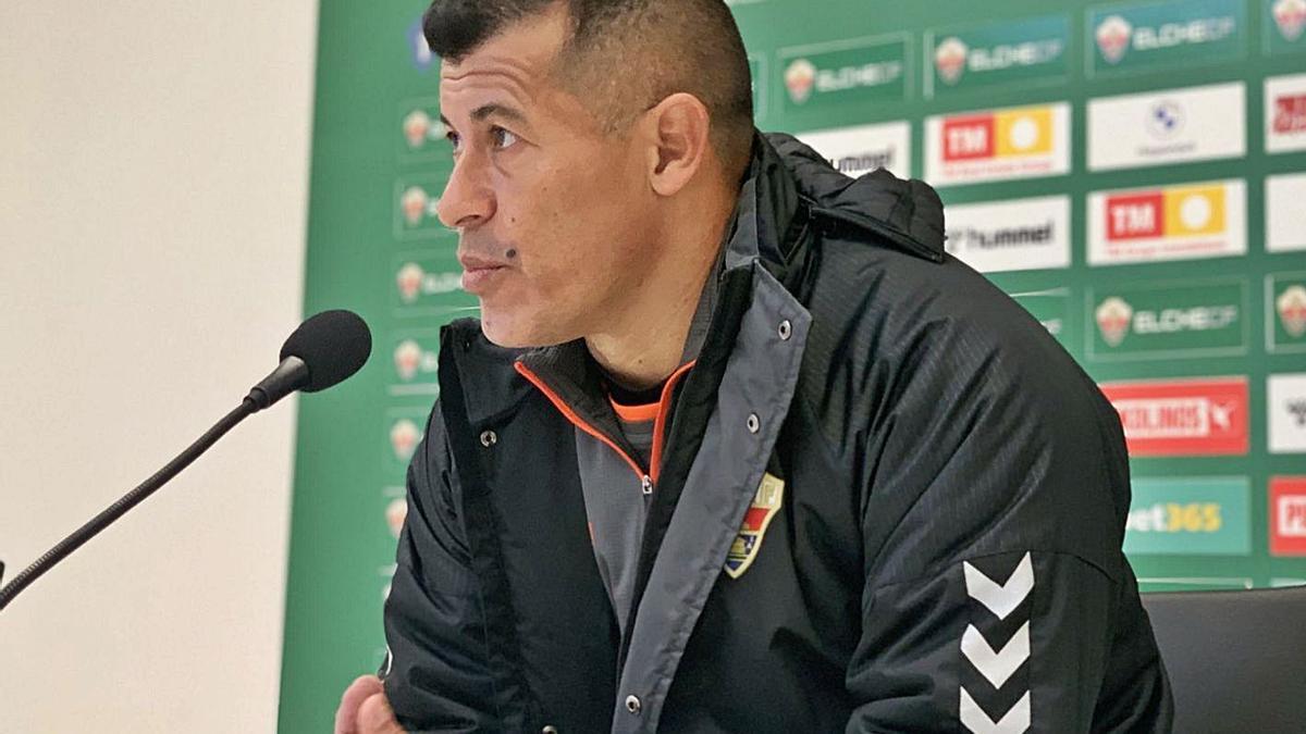 El entrenador franjiverde habló ayer sobre el estado de los lesionados.